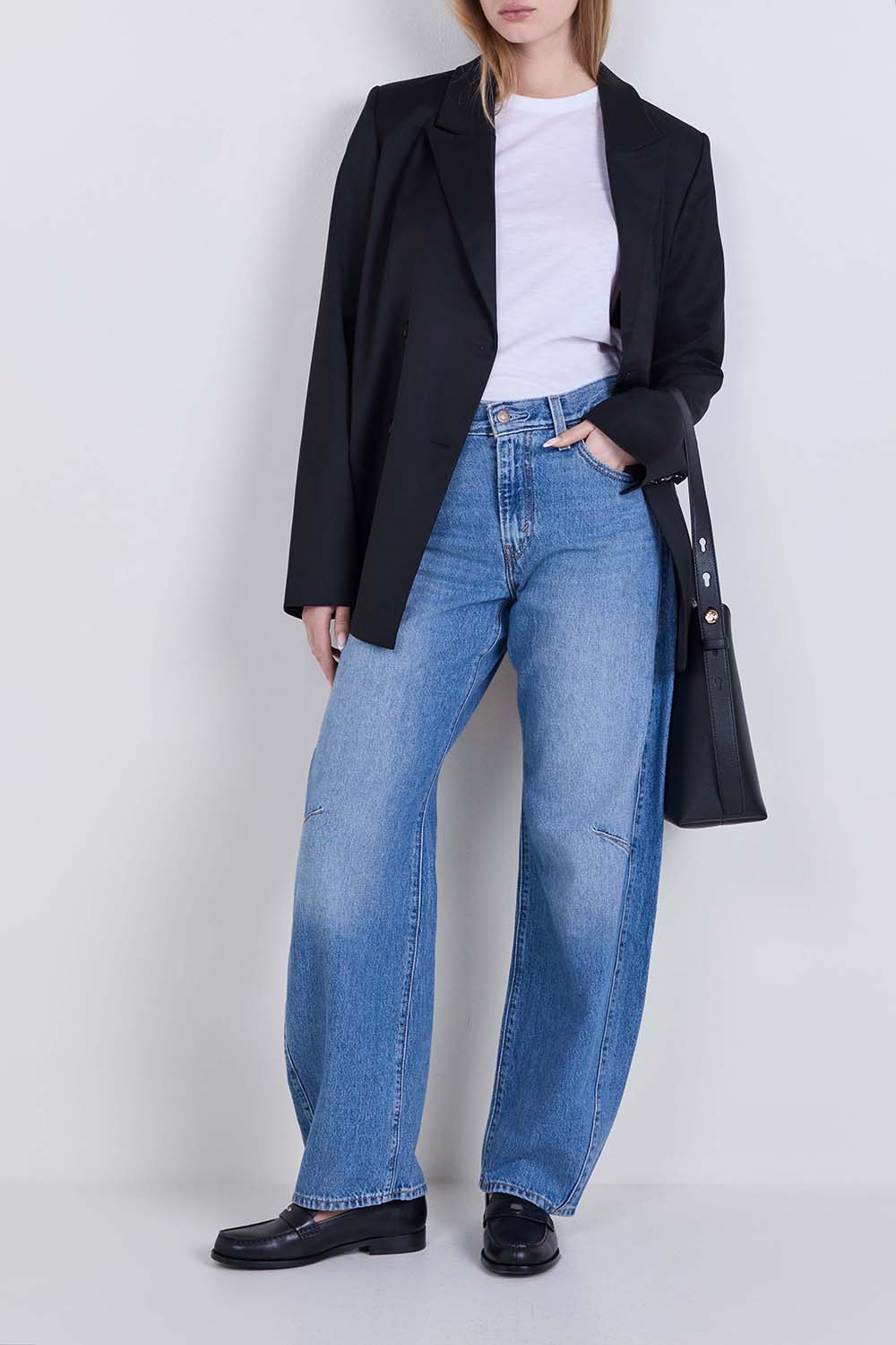 מכנסי ג'ינס בגזרת ברל